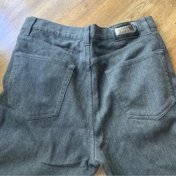 Hugo Boss Alabama Mens Chinos W33 L36 Regular Straight Grey Wool Corduroy - Picture 3 of 10